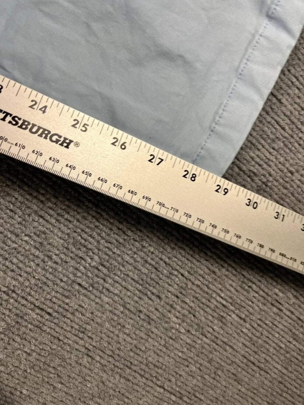 Tommy Hilfiger Mens Light Blue Chino Slim Fit Pants 32x30
